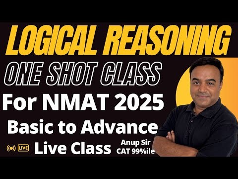 LR in One Shot for NMAT & SNAP 2025 | Complete Basics to Advanced | Learn4Exam Live ✅
