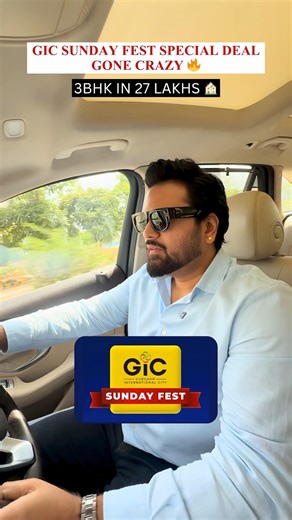 3BHK in Gurgaon at ₹27 Lakh? 😳 GIC Manesar Sunday Fest Reality #m3mmanesar