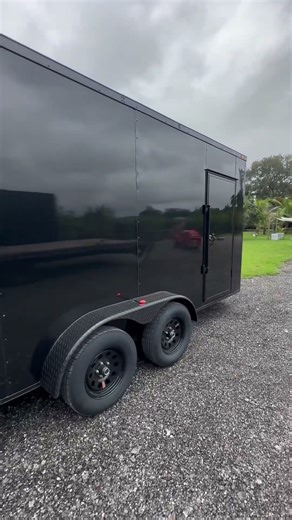 This one hits different 🔥 7x14 For Sale $6250 ✅ #trailerdealership #enclosedtrailer