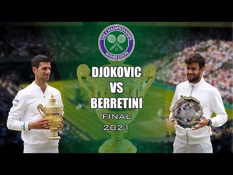 Wimbledon 2021 Final || Novak Djokovic Vs Matteo Berrettini