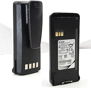 elxjar (2-Pack) 7.4V 1750mAh Li-ion PMNN4476A Replacement Battery for Motorola CP1200 CP1300 CP1600 CP1660 CP185 CP476 CP477 EP350 Radios BLI-4081, PMNN4081, PMNN4080, PMNN4082