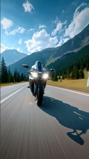 Heavy Bike Racing on Mountain Road#viral#viralshorts#heavybike