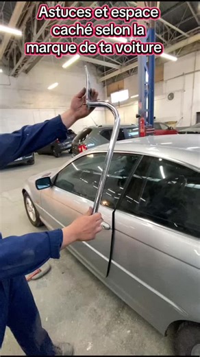 Astuce, espace caché selon la marque de ta voiture ##carrosserie##reparation##automobile##tutorials##astuce