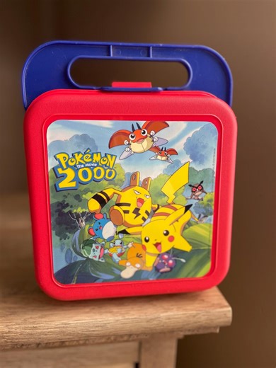 Tupperware Pokémon the Movie 2000 Lunchbox, Pencil Box, Kids Storage Container - Etsy
