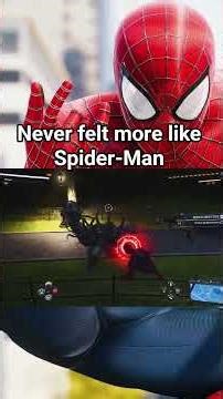 When you're too locked in as Spider-Man! #spiderman #marvel #fypシ