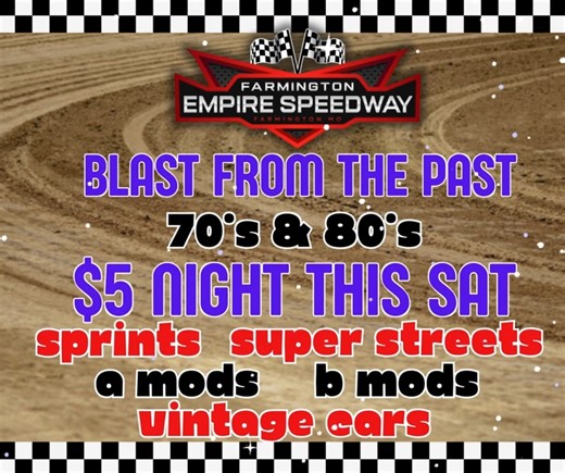 FARMINGTON EMPIRE SPEEDWAY BLAST FROM THE PAST $5 NIGHT | Farmington Empire Speedway