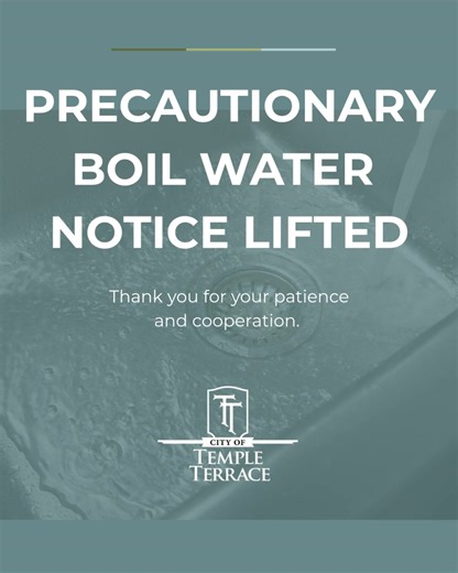 We’re pleased to share that the Precautionary Boil Water Notice for the following affected areas has officially been lifted: Affected areas included: 402–441 South River Hills Drive Vanderbaker Road East River Avenue Joyce Avenue Pyramid Drive West River Drive Dunedin Avenue Berwick Avenue Aberdeen Circle Grand Court Grand Circle Courtney Drive Belle Meade Avenue Falmouth Street Donald Place Lamont Place Bellemeade Circle Broxburn Ave. Darwood St. Required testing has been completed, and results