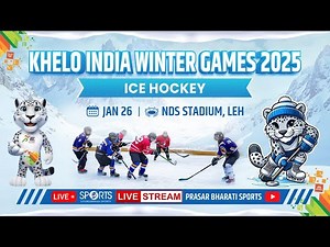 LIVE - ICE Hockey - Khelo India Winter Games 2025 Ladakh - Day 4