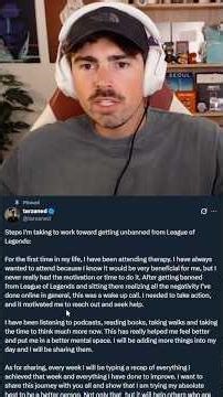 TARZANED IS REFORMING?! #leagueoflegends #shorts #midbeast