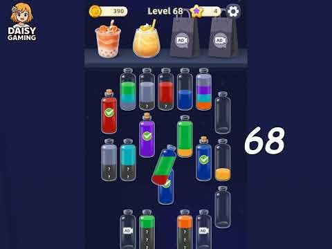 Water Jam Sort Level 68 Walkthrough