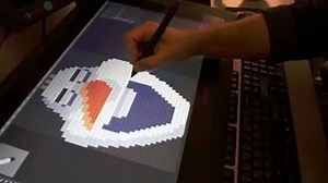 In order to create more than 600 frames of animation in this sequence from 'Olaf​'s Frozen​ Adventure,' every character pose and background was painted on a predefined grid pattern. All of these painted assets were then assembled and animated (in sync with music) frame by frame, exported to a texture map, and then applied to a scarf model to accomplish this unique final aesthetic. (via Walt Disney Animation Studios) | Disney Careers