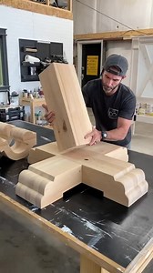 2.4M views · 5.4K reactions | The scroll Base dining table  fun build but slightly back breaking lol  #woodworking #table | Designs by Donnie | Facebook