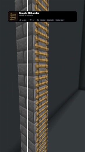 Best minecraft 3D resource packs PT.330 #minecraft #texturepacks #shorts #texturepack #resourcepack