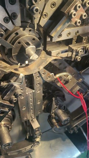 The difficulty with the springs lies in ensuring symmetry and parallelism at every angle.