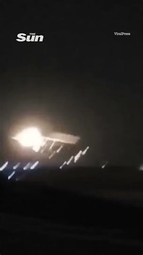 Terrifying moment fighter jet bursts into flames and crashes during take-off #crash