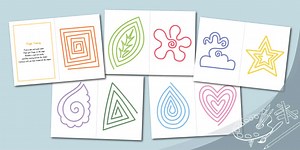 Finger Tracing Calm Corner Mindfulness Activity Posters Pack