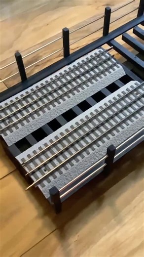 O Scale Double Train Track GIRDER BRIDGE - Model Railroad Scenery, Fits Fastrack, 1:48 Scale Toy Trains - Etsy