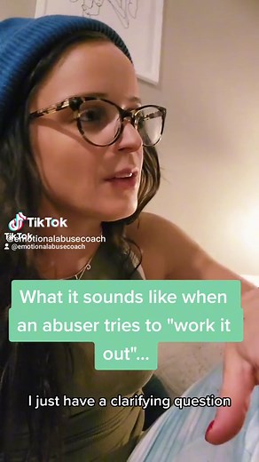 When an abusive person tries to