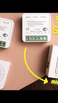 TUTORIAL como configurar SMART SWTCH DIY TUYA SMART LIFE🔥domotiza cualquier interruptor o enchufe