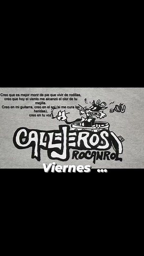 Viernes ... 🎶Callejeros - Creo🎶 #rocknacional 🌐https://zeno.fm/radio/radio-maxima-online/ | Maxima Online