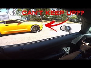 Camaro SS Vs. Challenger SRT 392 Dig and Roll Race!