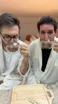é só esfriar um pouco que a gente já quer fazer essa receita de chocolate quente 🤤#receita #casal