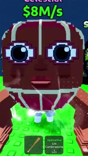 I got los combination in radioactive lucky block in Tsunami escape for brainrot