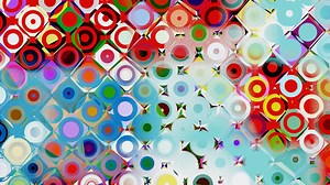 Spray paint style procedurally generated animation.