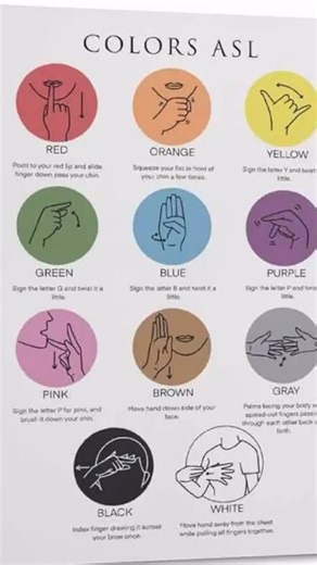 Colors in ASL - #signlanguage #father4son #bibekjeevan #signlanguage | BibekJeevan