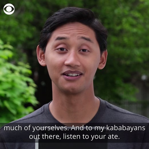 "Because of my family's courage and hard work, I grew up knowing that Filipino American is American, and that anything is possible." Actor and host of "Blues Clues," Joshua Dela Cruz, reflects on his family's impact on his life this #AAPIMonth. | CBS News