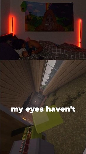 Sleeping in VR Minecraft Horror was terrible...