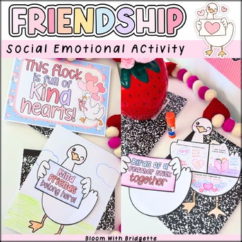 Friendship Goose Craft | Kindness & Community SEL Activity | Valentines Day