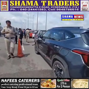 5.5K views · 36 reactions | Rajendranagar ke Himayat Sagar ke paas Outer Ring Road par ek bade accident mein 7 gaadiyaan aapas mein takraa gayin. Ek driver ke control kho dene ke baad ye chain collision hua. Accident ke baad traffic kuch der ke liye ruk gaya, lekin police ne pahunch kar situation ko control kiya. Khaushqismati se koi jaani nuqsaan ki ittila nahi mili | Shamanews24x7 | Facebook