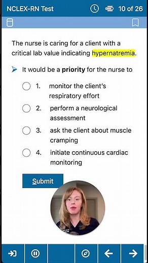 Hypernatremia Patient - NCLEX Qbank