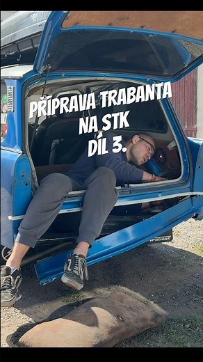 Trabant prý nerezne? Tak proč je kufr na kaši?🫣 #ddr #trabant #trabant601 #diy #retro #fix #repair
