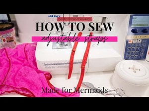 How to create adjustable bra straps