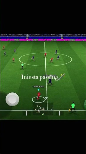 Iniesta passing🥵🪄 #efootball #efootballgameplay #efootball2026#pes #shorts