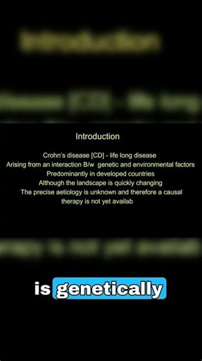 Exploring Causes of Crohn's Disease 🌍2