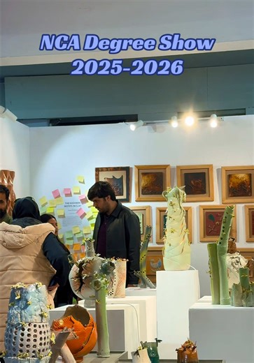 NCA Grand Degree Show 2026, . #artist #art #capcut #nca . . [ NCA Thesis Display, NCA Degree Show , Thesis Exhibition Pakistan, Architecture Thesis Models Pakistan, Art in Pakistan ] #CapCut