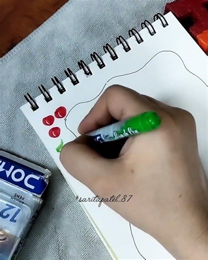 Easy border design🎄🔔 #shorts #youtubeshorts #borderdesign #pageborder