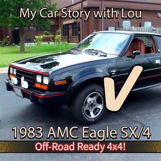 '83 AMC Eagle Sport 4x4 goes where muscle cars can't!
