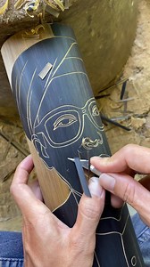 17M views · 201K reactions | Bamboo craft ideas #handicraft | Ukiran Bambu | Facebook