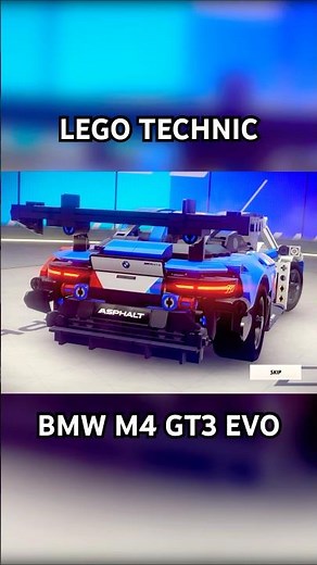 LEGO Technic BMW M4 GT3 Evo in Asphalt Legends