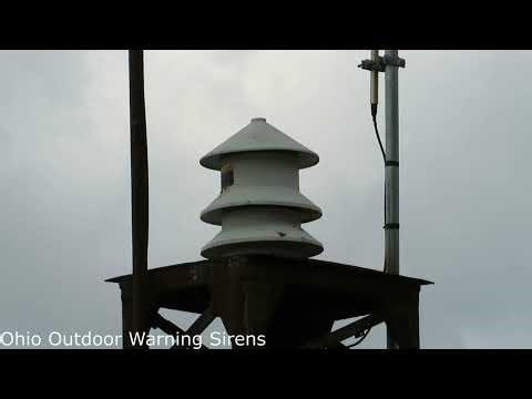 Federal Signal Model 2 Siren Test - Full Attack - Grindstone, PA