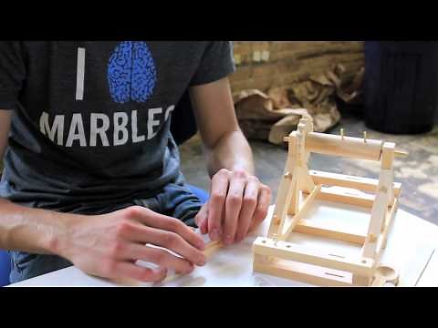 da Vinci's Catapult - Time-Lapse