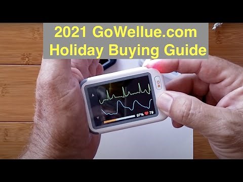 Wellue 2021 Holiday Buying Guide Best Health Gear: Blood Pressure, SpO2 Blood Oxygen, ECG/EKG, more.