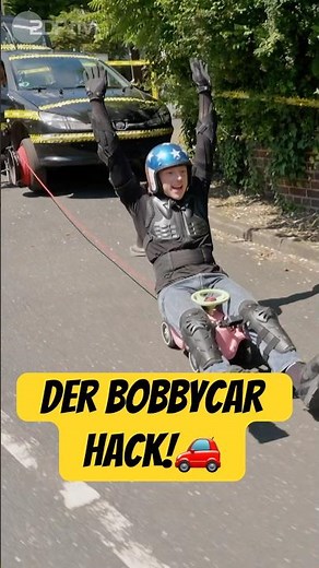 Lazy Dad Hack mit der Bobbycar-Winde I Checkpoint ZDF