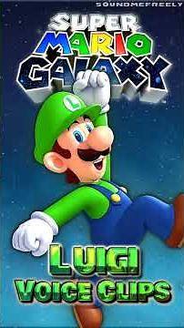 All Luigi Voice Clips • Super Mario Galaxy Voice Lines • Nintendo Switch (Charles Martinet)