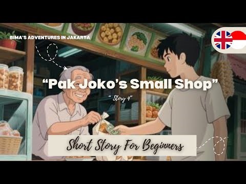Learn Indonesian With Easy Stories For Beginners (Pak Joko’s Small Shop)
