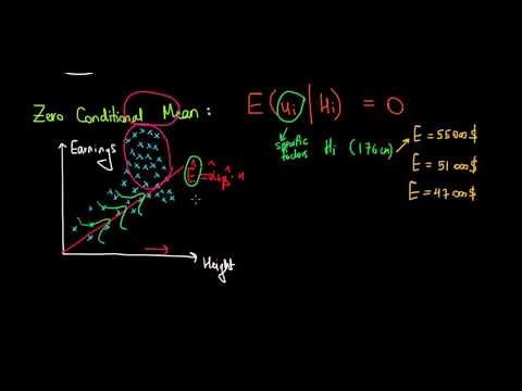ECONOMETRICS | Zero Conditional Mean and Omitted Variable Bias